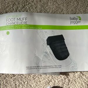 EUC Baby Jogger City Select Foot Muff